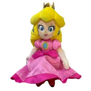 Universal Studios Hollywood Super Nintendo World 12” Princess Peach Plush